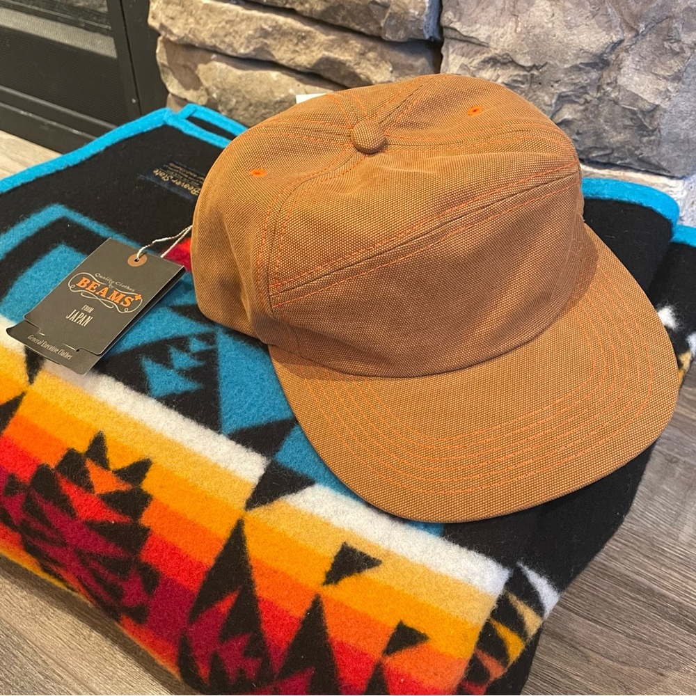 BEAMS plus 6 panel trucker hat - Made in Japan